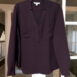 Nine West polyester V-neck blouse, size XL